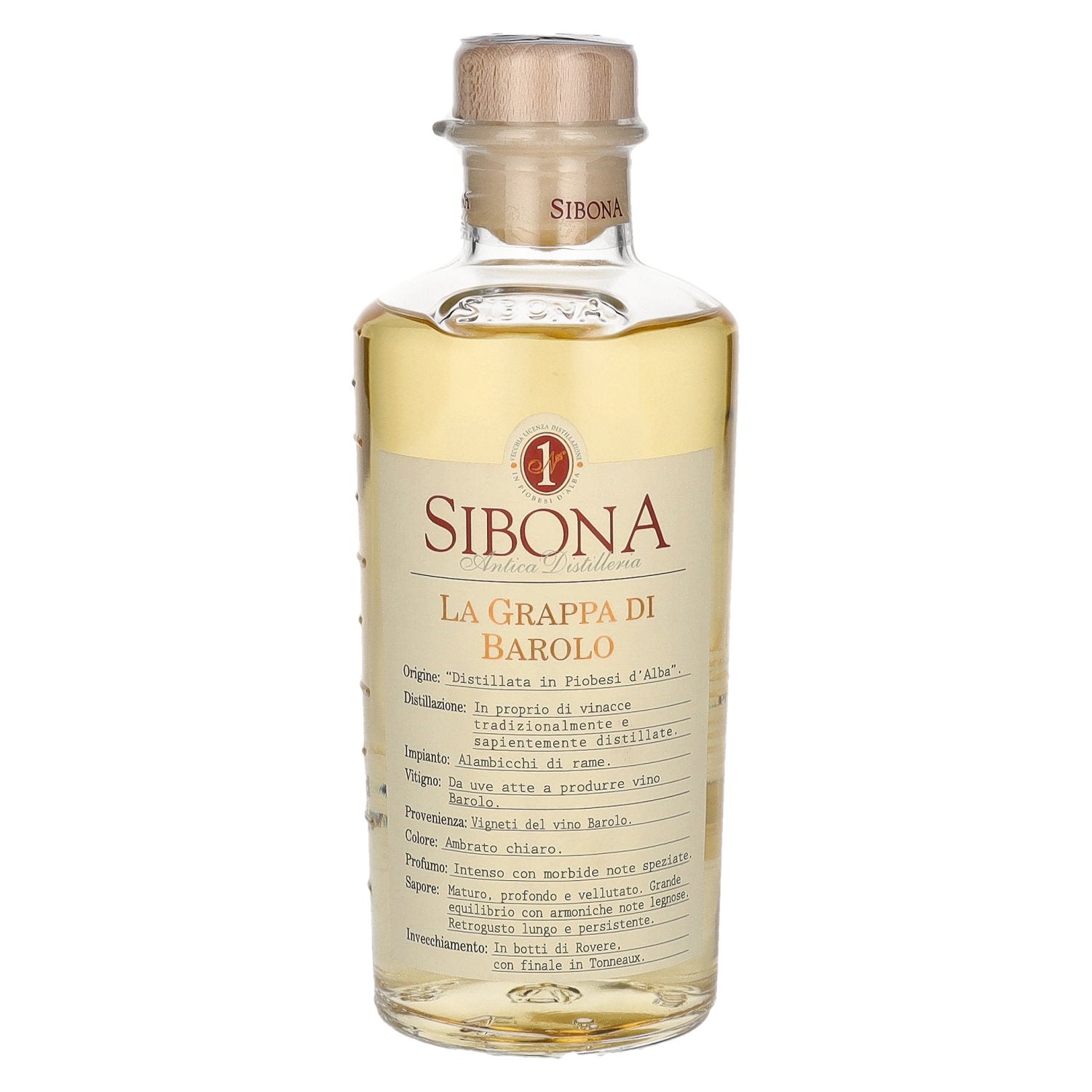 Sibona Grappa Riserva Botti Da Sherry L Hintavertailu